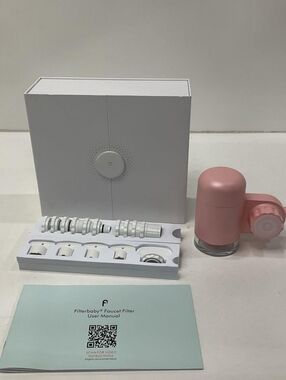 Filter Baby 2.0 Faucet Filter in Pink Skincare Essential NwT